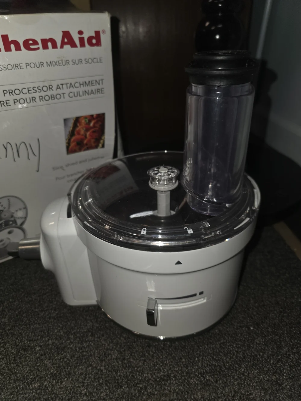 KitchenAid White Food Processor Attachment